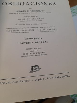 Libros derecho colección 