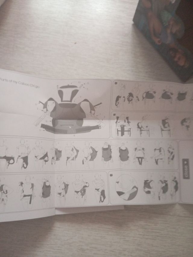 Mochila porteo Caboo dx gi