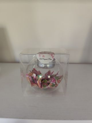 Porta candela con origami