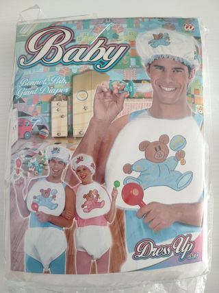 Disfraz bebé de adulto