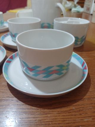 Set da tè in porcellana