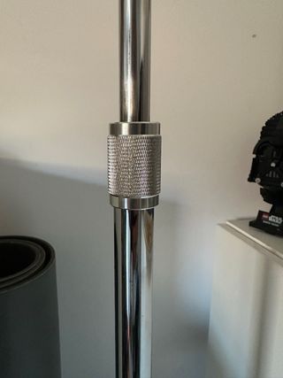 Antiguo microfono y pie SHURE