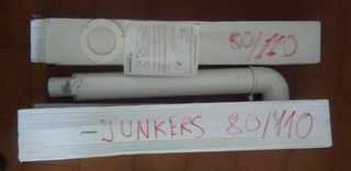 TUBOS CODOS SALIDA HUMOS CALDERAS DE GAS