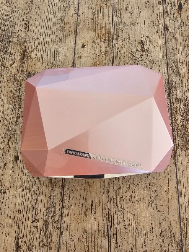 LAMPARA DE UÑAS UV LED DIAMOND ROSA