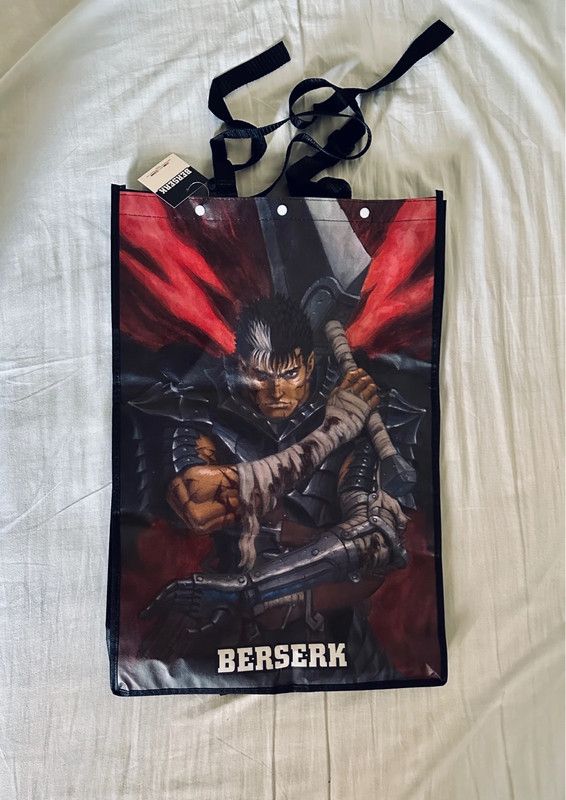 Zaino bag zaino firmato Berserk originale Panini