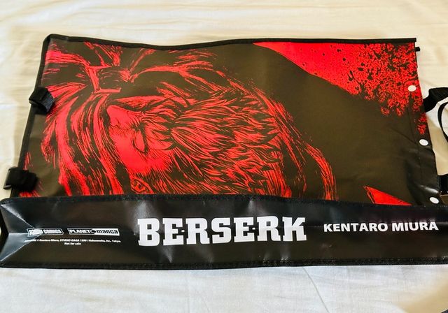 Zaino bag zaino firmato Berserk originale Panini