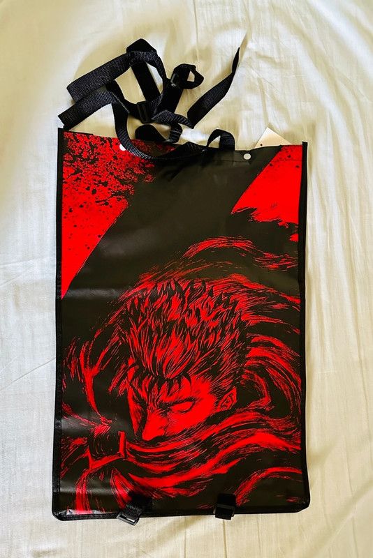 Zaino bag zaino firmato Berserk originale Panini
