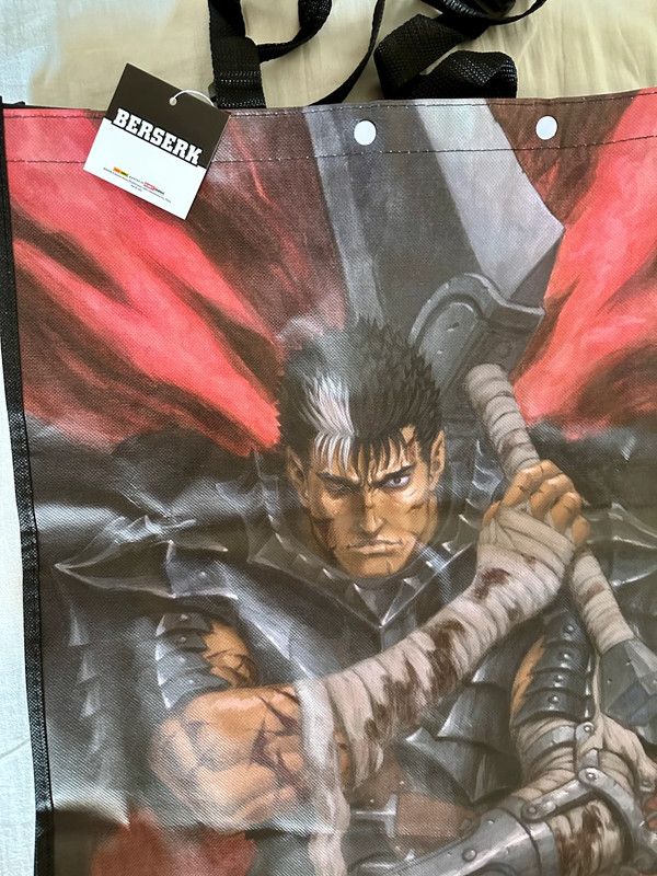 Zaino bag zaino firmato Berserk originale Panini