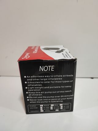 Inflador AC Electric Air Pump HT-196.