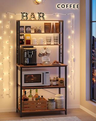 Scaffale da Cucina, Supporto per Forno a Microonde