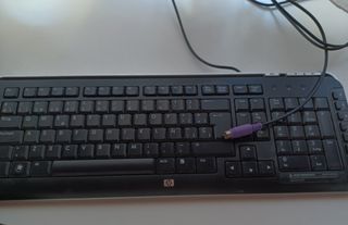 Teclado Hp y ratón Dell