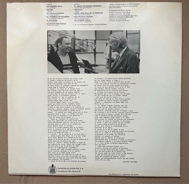 Disco LP Frank Sinatra