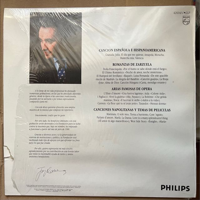 Doble LP José Carreras