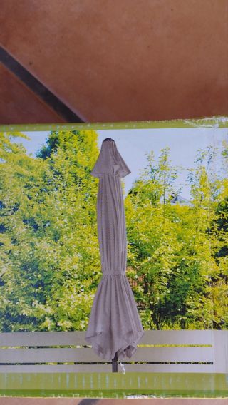 Sombrilla/parasol 3 m con pie incluido