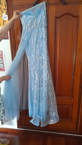Vestido de fiesta con lentejuelas