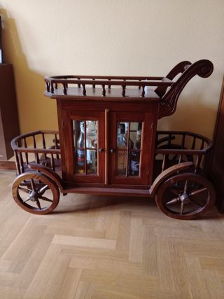 Carrito bebidas vintage