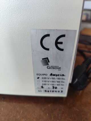 Higienizante de manos.