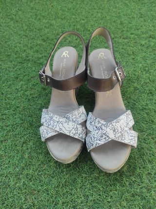 Sandalias cuñas