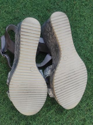 Sandalias cuñas