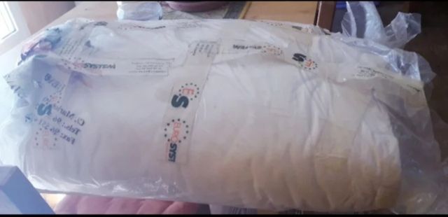 Tela de algodón blanca