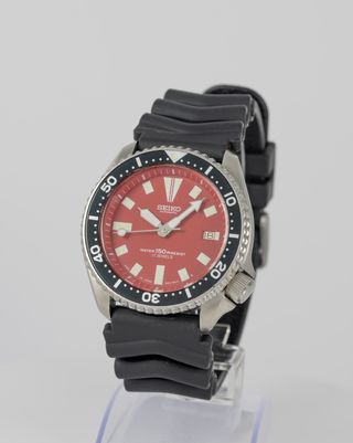 Seiko Scuba Automatic Diver's Red Dial