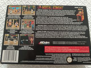 Mortal Kombat Super Nintendo