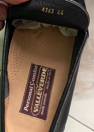 Valleverde scarpe uomo mocassino pelle tg 44 