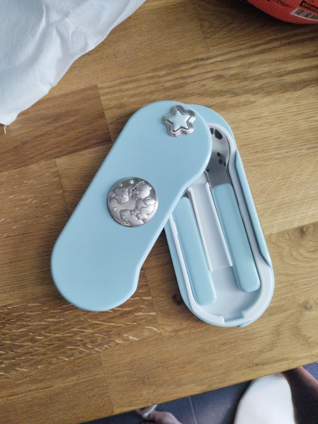 Cubiertos para bebe plata laminada