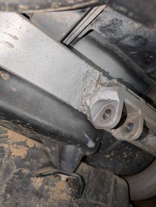 Soldadura de maquinaria industrial