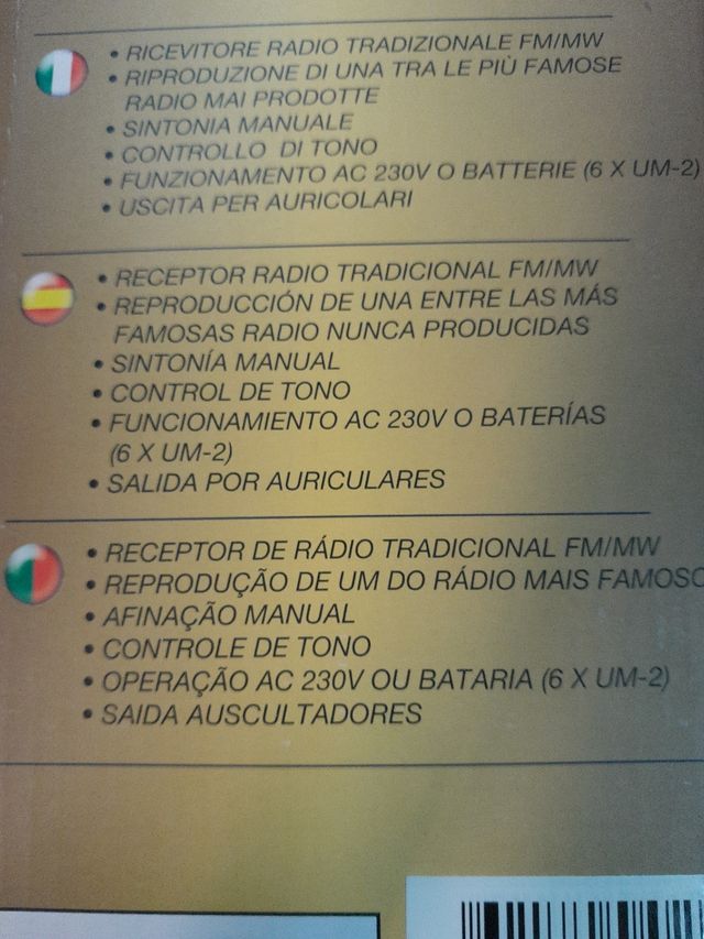 Radio retro Roadstar