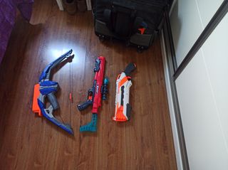 Pistolas Nerfs (Precio d las pistolas solas abajo)