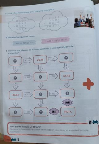 Libro Matemáticas 5°EP Anaya proyecto
