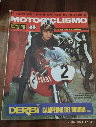 Revistas Motociclismo antiguas
