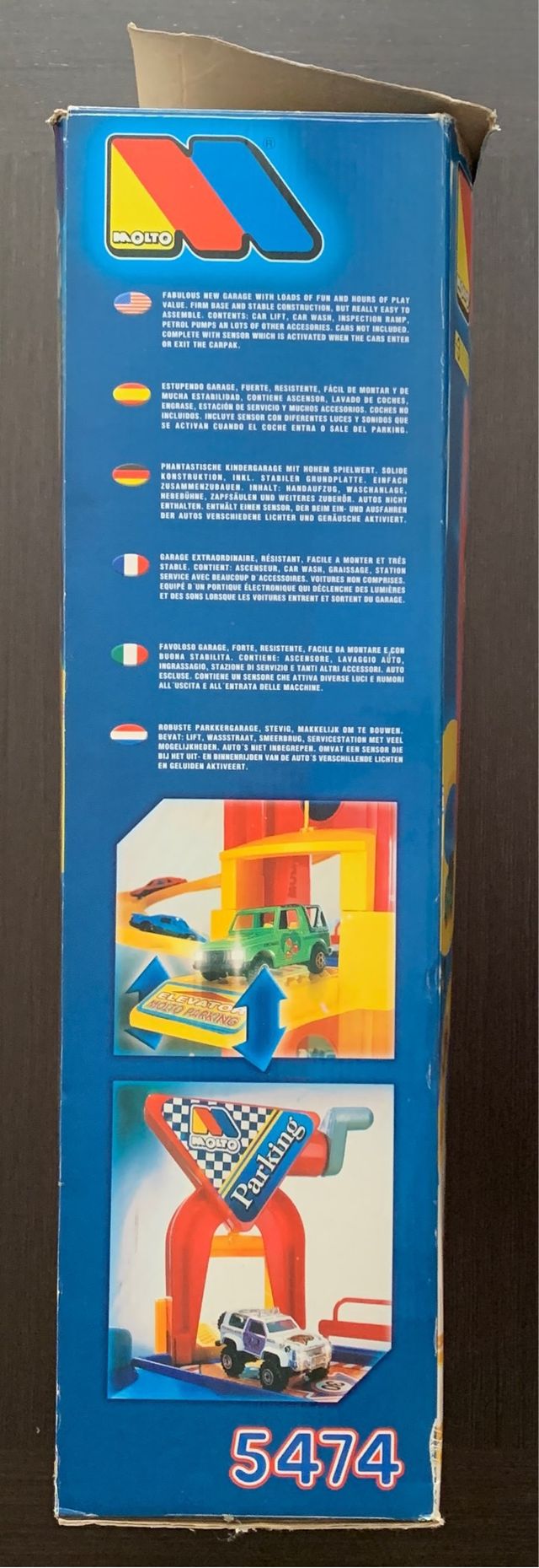 Juguete Garaje Marca Molto