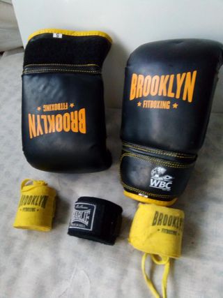 Guantes BROOKLYN Fitboxing NUEVOS + 3 vendas