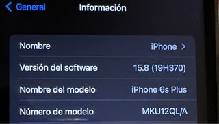 Apple iphone 6s Plus de 16gb libre