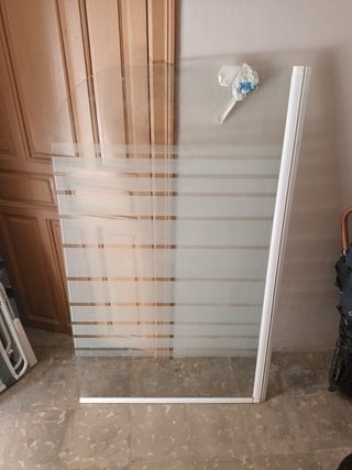 Mampara baño cristal