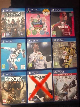 Juegos ps4