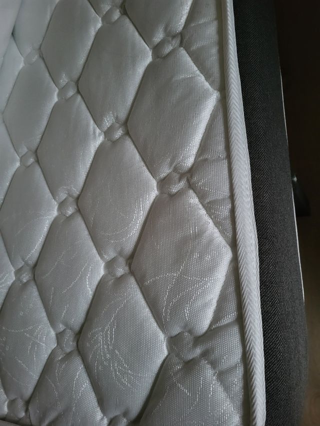 Colchón visco, somier, cabecero