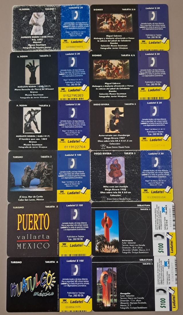 Tessere telefoniche Messico