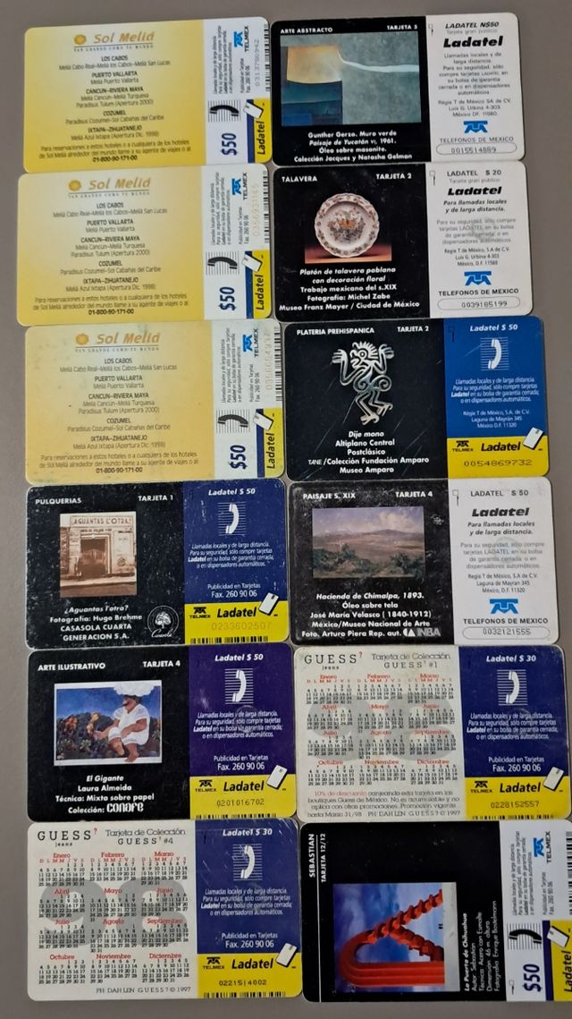 Tessere telefoniche Messico