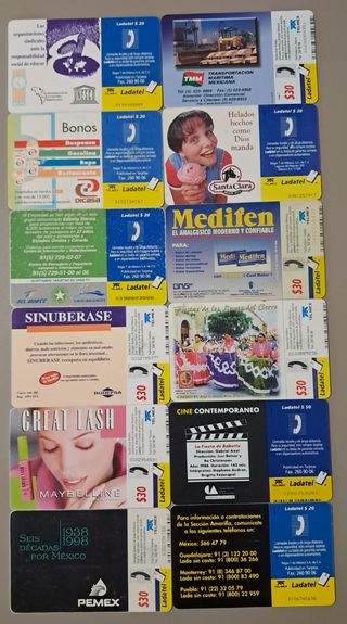 Tessere telefoniche Messico