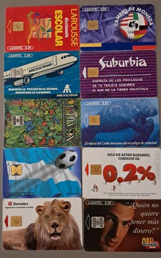 Tessere telefoniche Messico