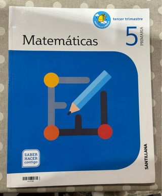 Libros de Matemáticas 5 primaria .Santillana
