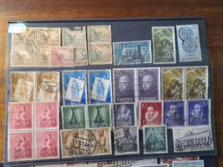Lote (300) sellos usados España (1939-97