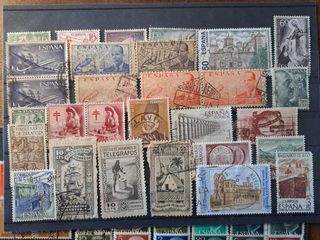 Lote (300) sellos usados España (1939-97