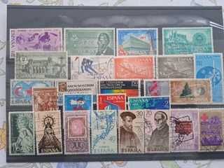 Lote (300) sellos usados España (1939-97
