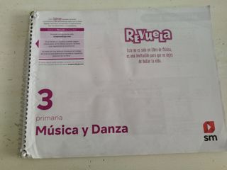 Libro música SM 3 primaria ISBN 9788412935400