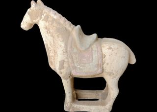🐎Escultura Terracota Caballo Chino