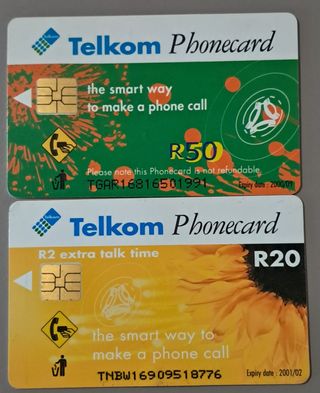 Tessere telefoniche Sudafrica